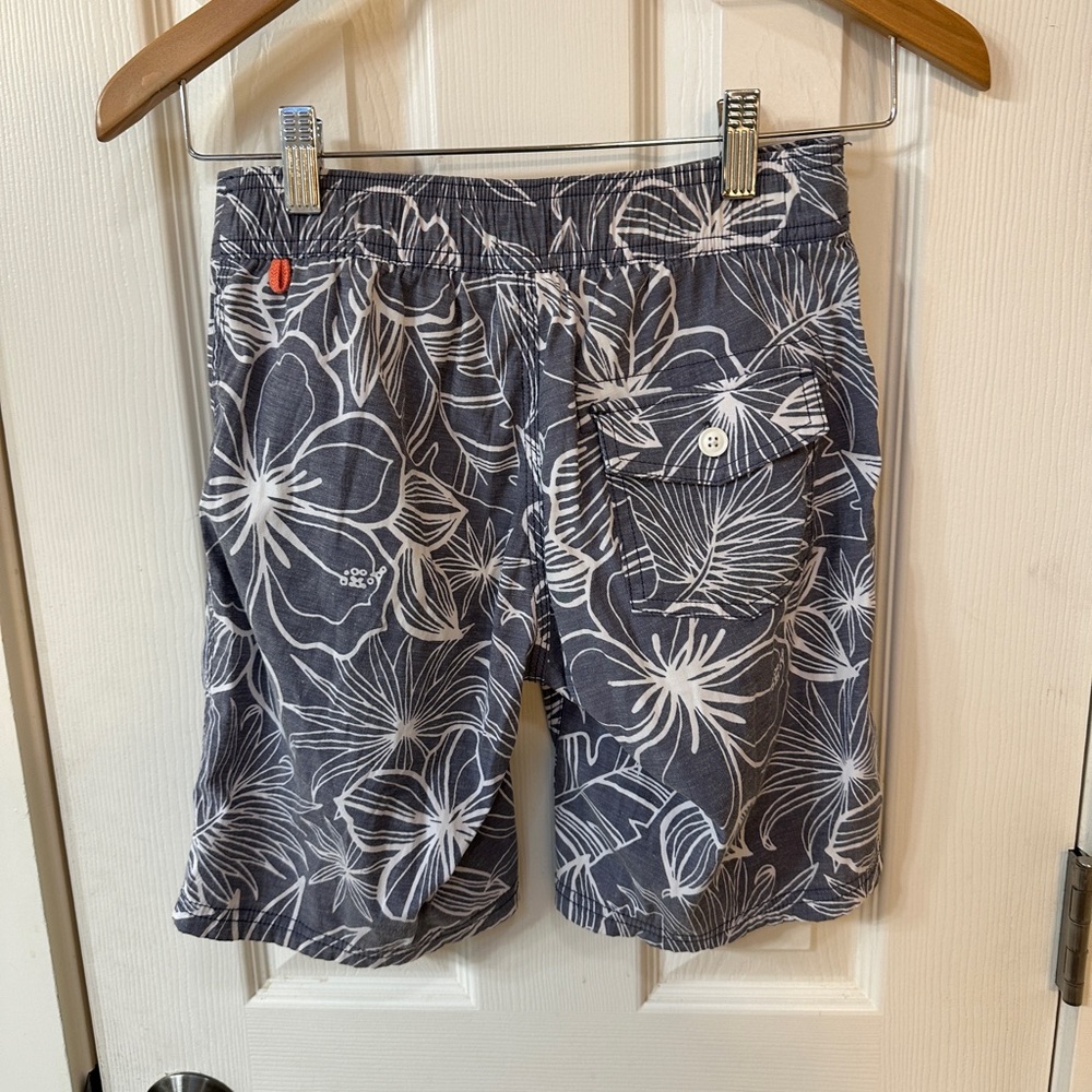 Crewcuts Boys Hawaiian Floral Bathing Suit Swim Summer Cute Trendy Vacation 10 - Picture 4 of 4